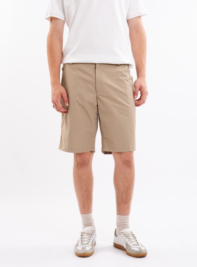 Шорти джинсового крою [бежевий]